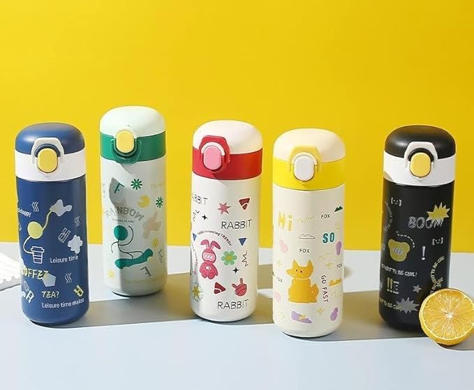 Insulated Water Bottle(Random Design)
