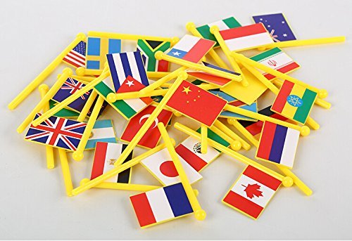 Map of The World - National Flag