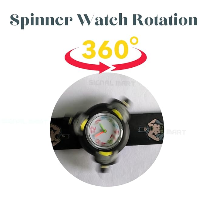 Spinner watch wriswt band