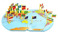 Map of The World - National Flag
