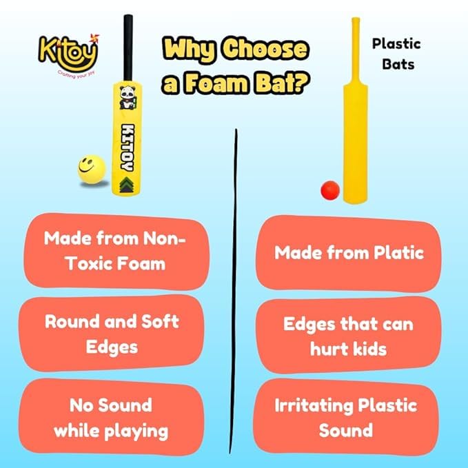 Foam Bat & Ball(Random Color)