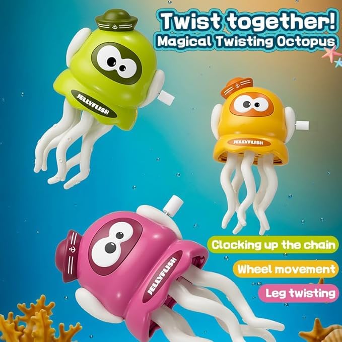 Wind Up Jellyfish/Octobus Toy
