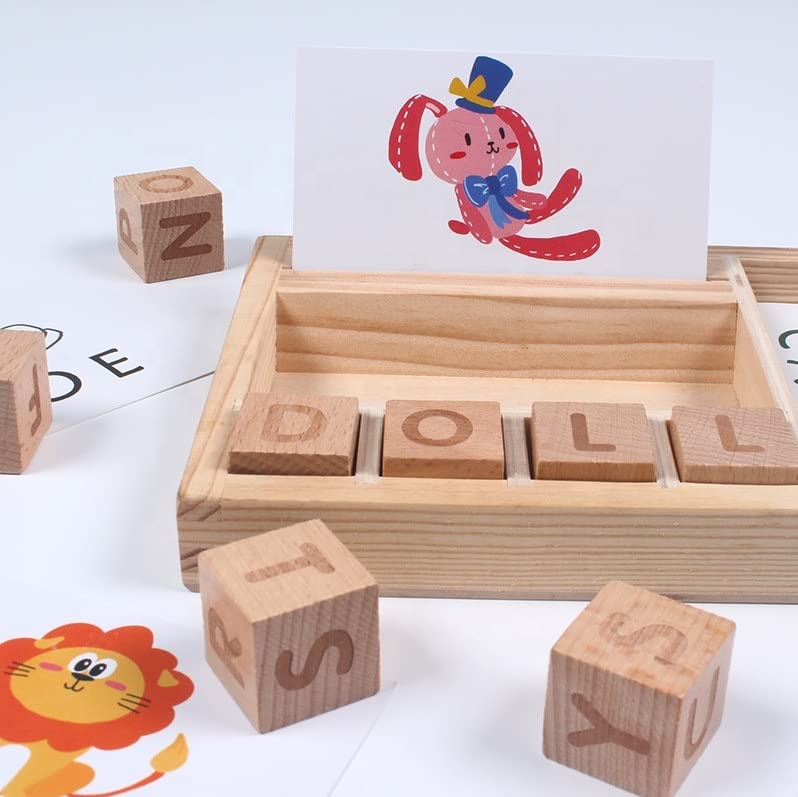 Wooden Spelling Game
