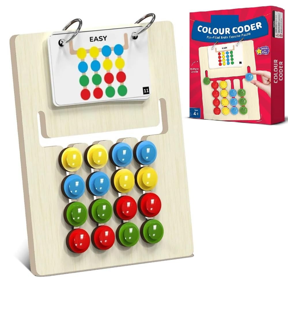 Colour Coder-Montessori Slide Puzzle