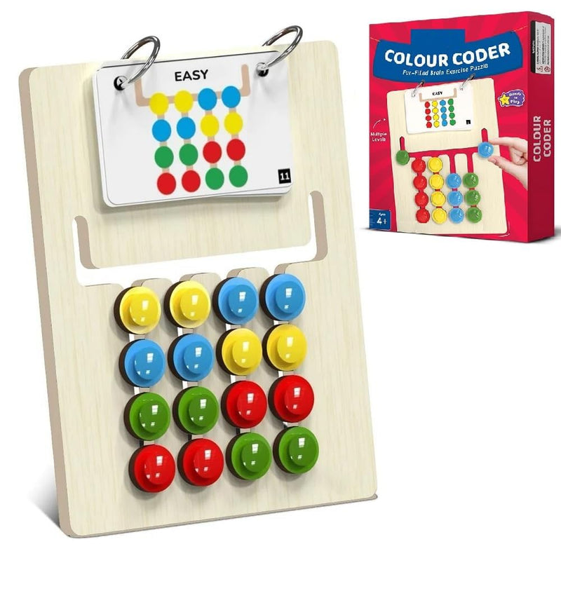 Colour Coder-Montessori Slide Puzzle