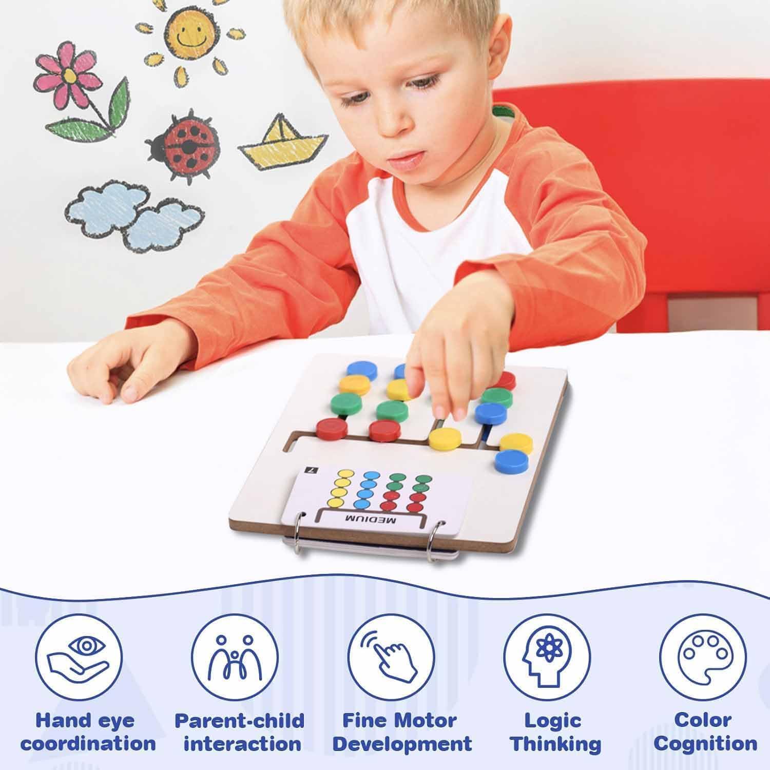 Colour Coder-Montessori Slide Puzzle