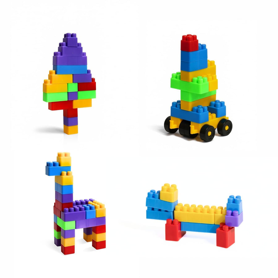 50-Piece Building Blocks Toy Set