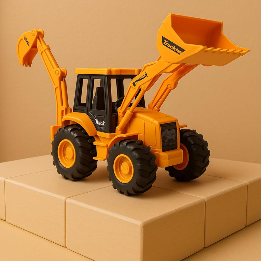 Friction Bulldozer Truck Construction Vehicle Toy