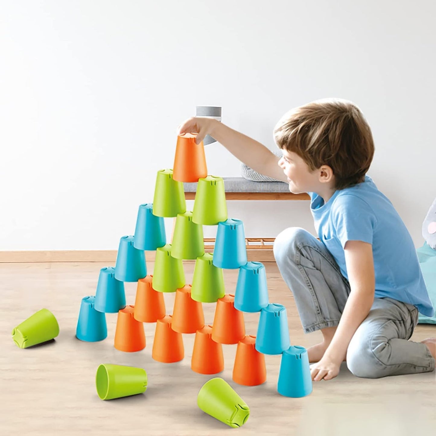 Baby Stacking Cups, Pitching Game