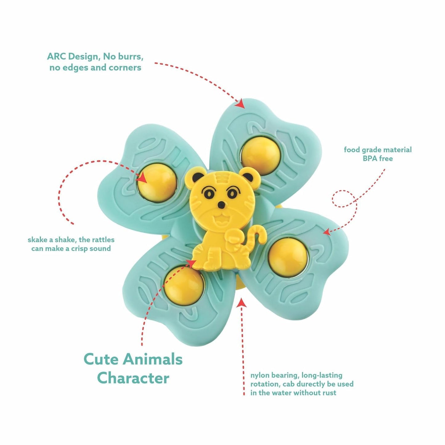 Spinning Sensory Toys for Toddlers