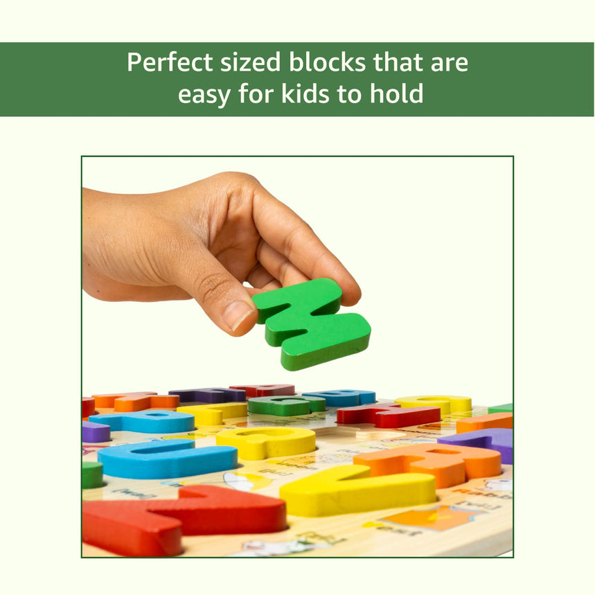 Capital ABC Puzzle Board