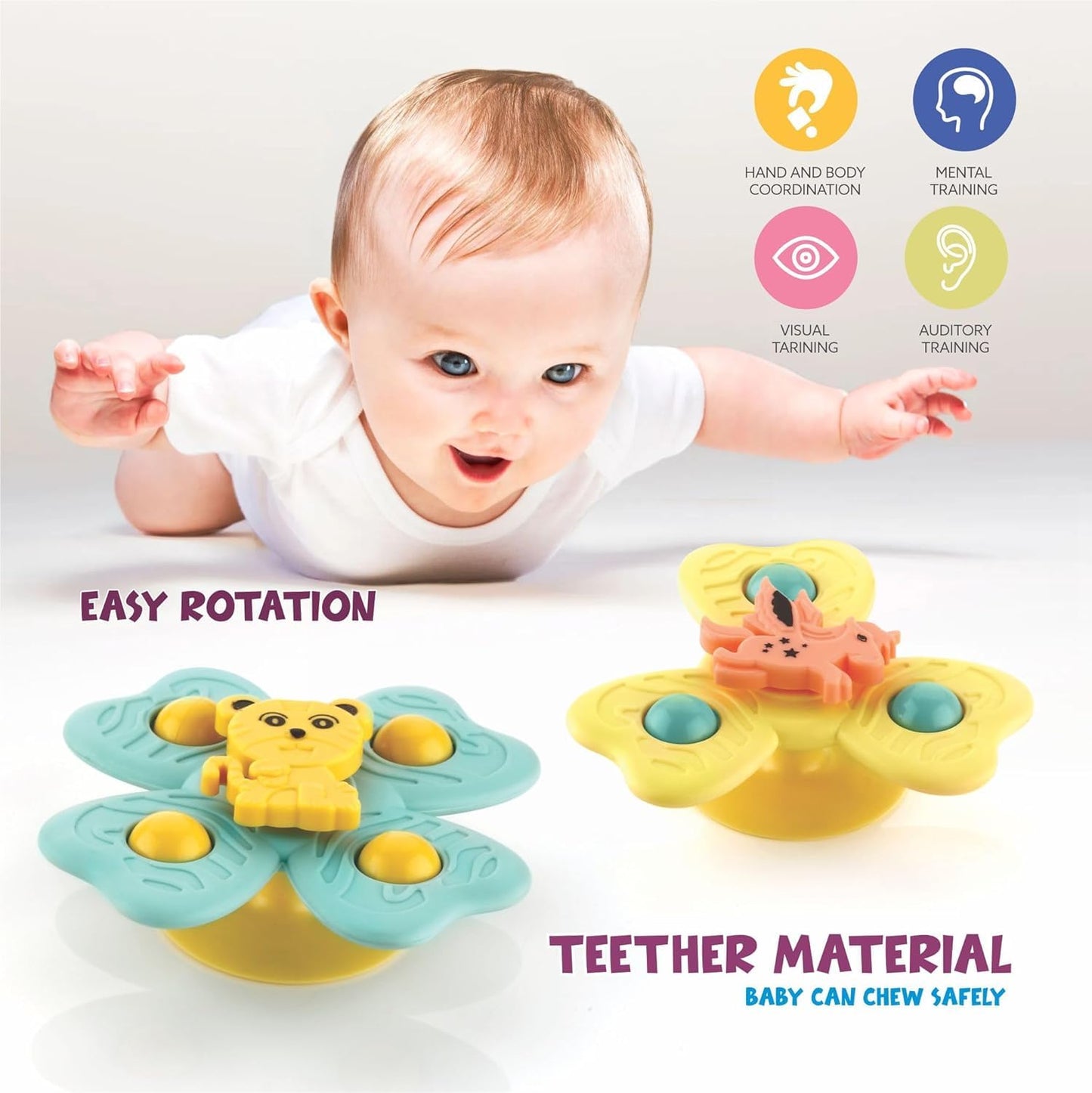 Spinning Sensory Toys for Toddlers