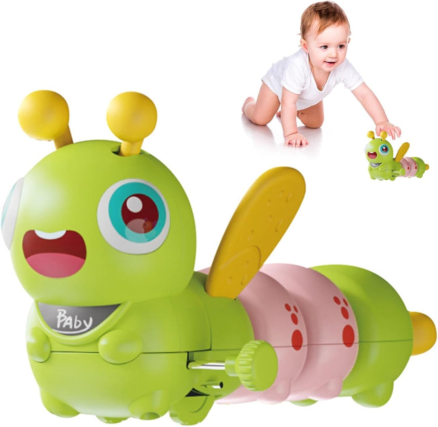 Wind up Rolling Caterpillar Toy