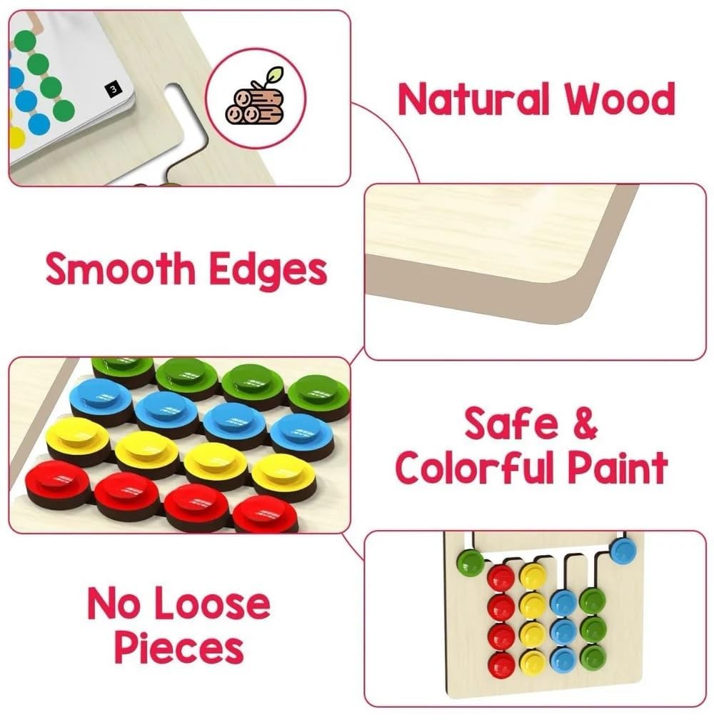 Colour Coder-Montessori Slide Puzzle