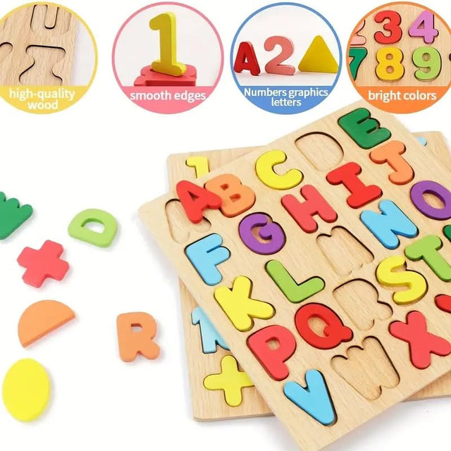 Wooden ABC Board - Small