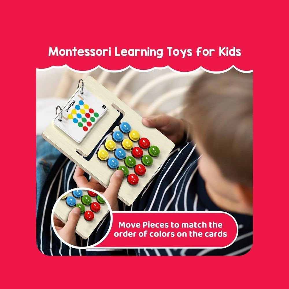 Colour Coder-Montessori Slide Puzzle