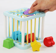 Wooden Color Sorting Stacking Rings