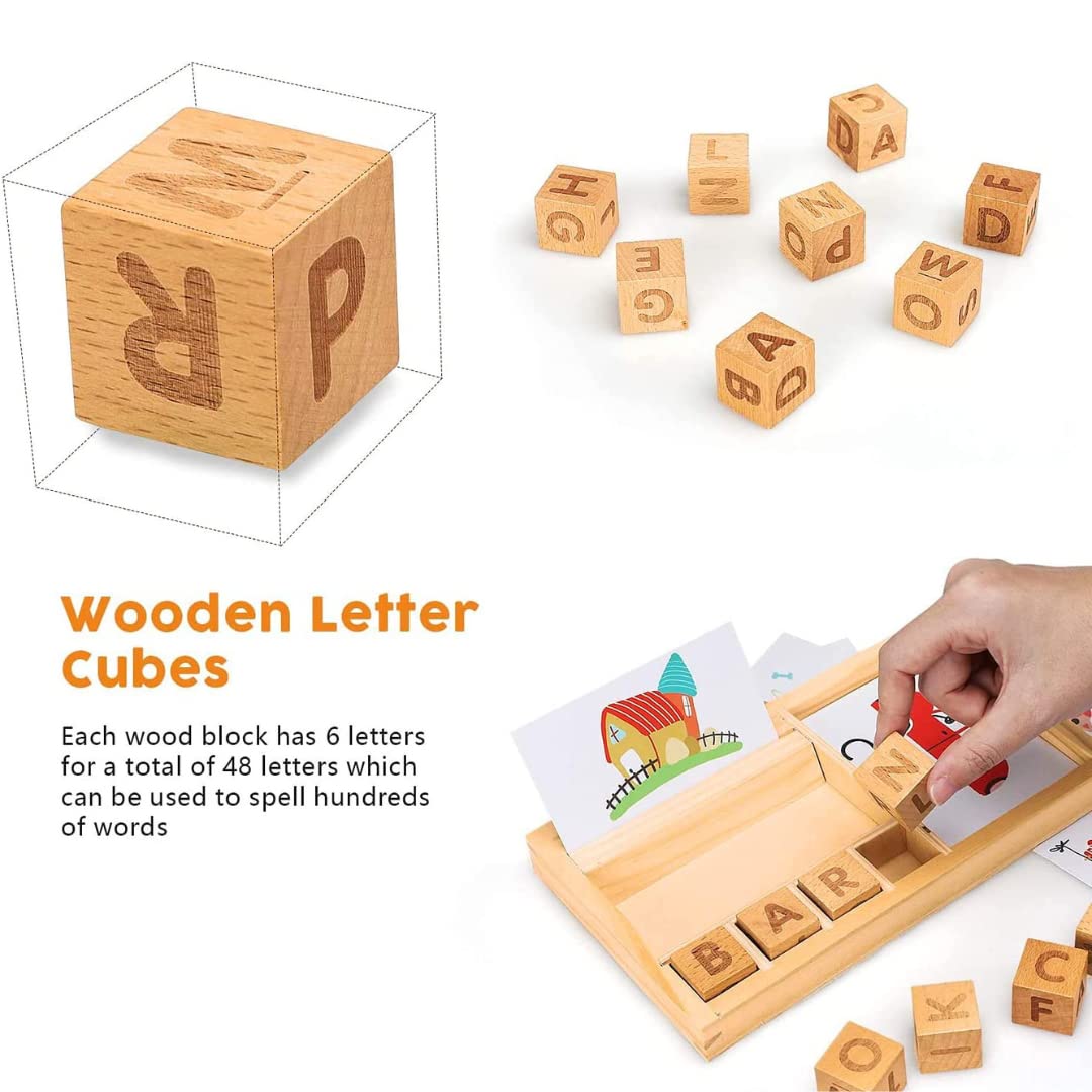 Wooden Spelling Game