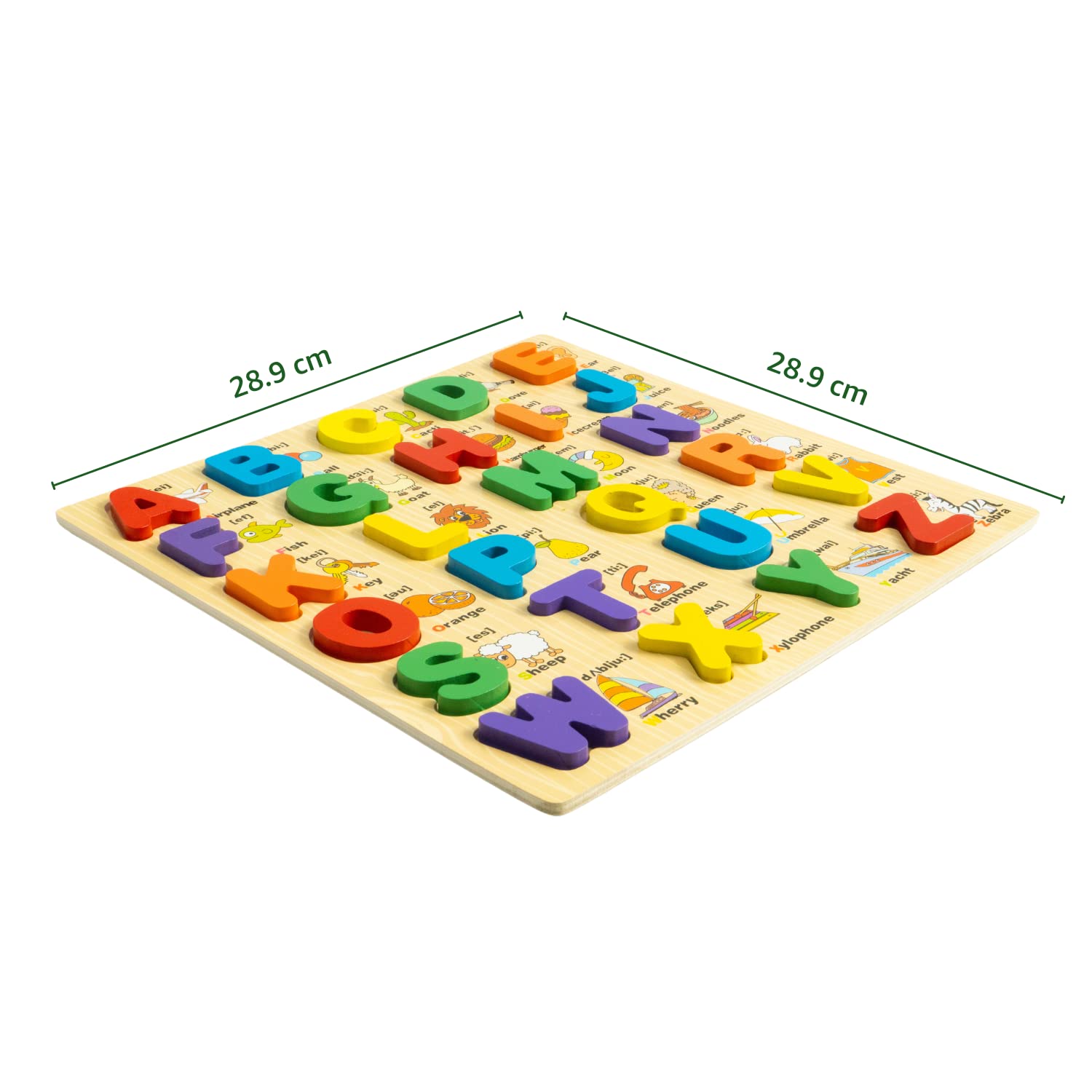 Capital ABC Puzzle Board - Kuviyal