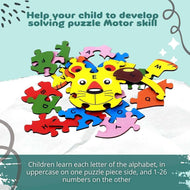 Small Lion Shape ABC Puzzle