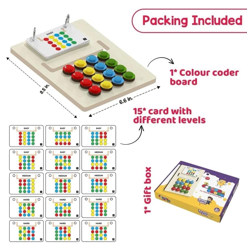 Colour Coder-Montessori Slide Puzzle