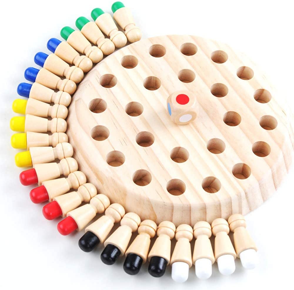 Wooden Memory Chess