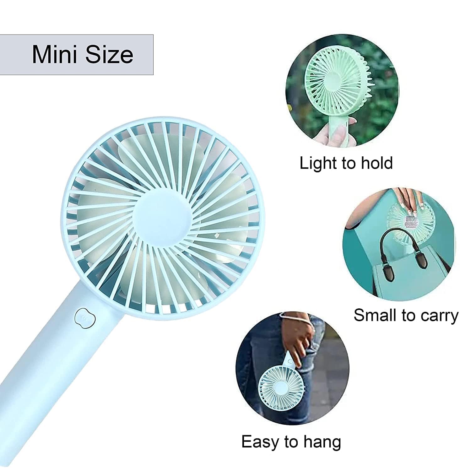 Mini Portable USB Hand Fan