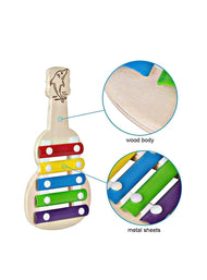 Wooden Rattle Set of 4 pc