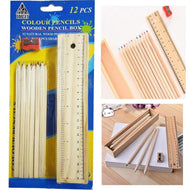 Color Pencil Wooden Box