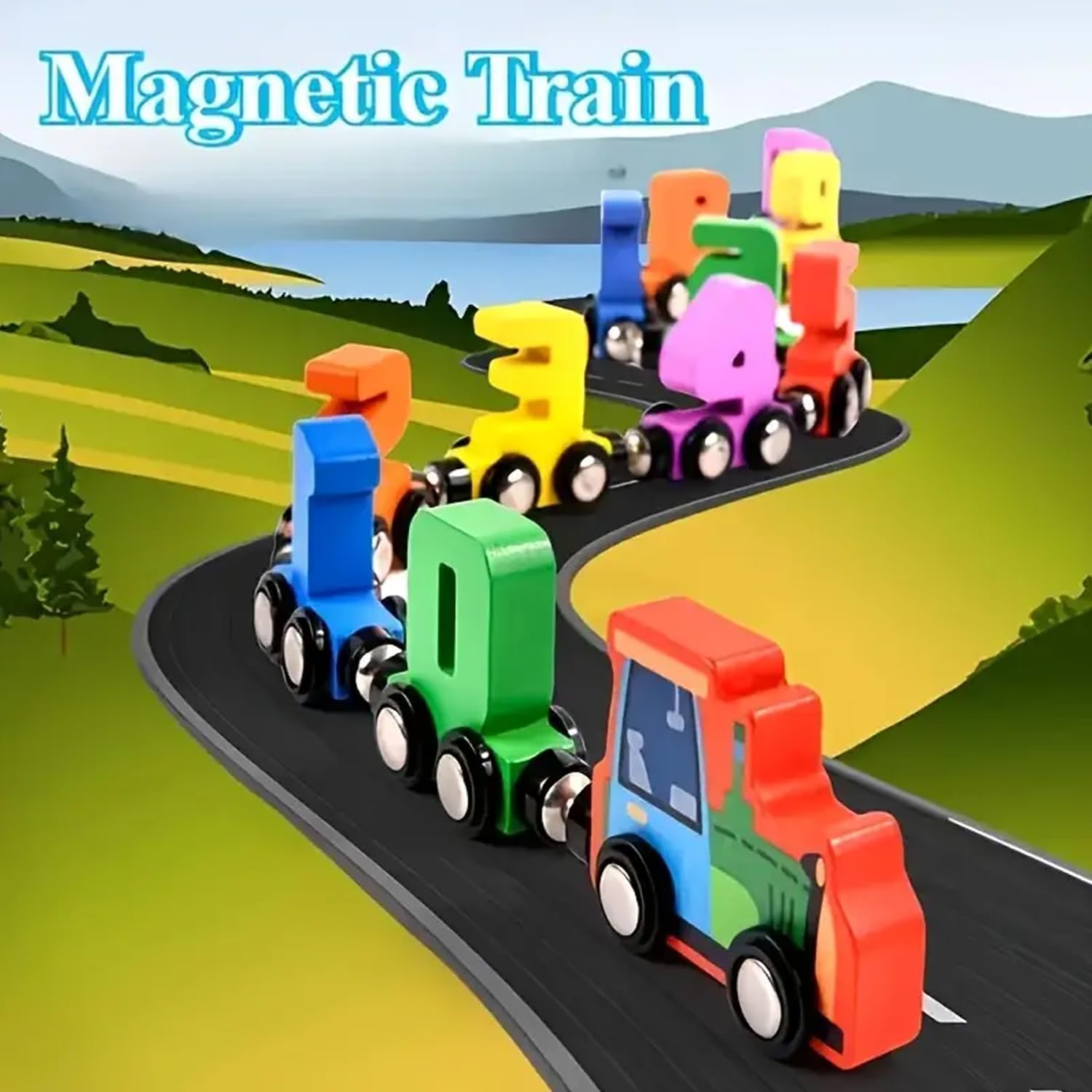 Digital Number Train