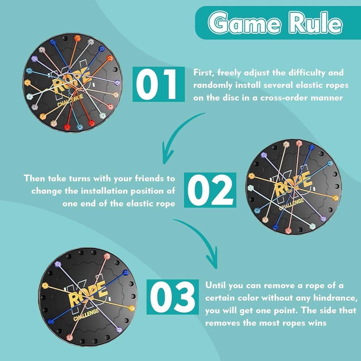 Rope Board Game(Plastic)