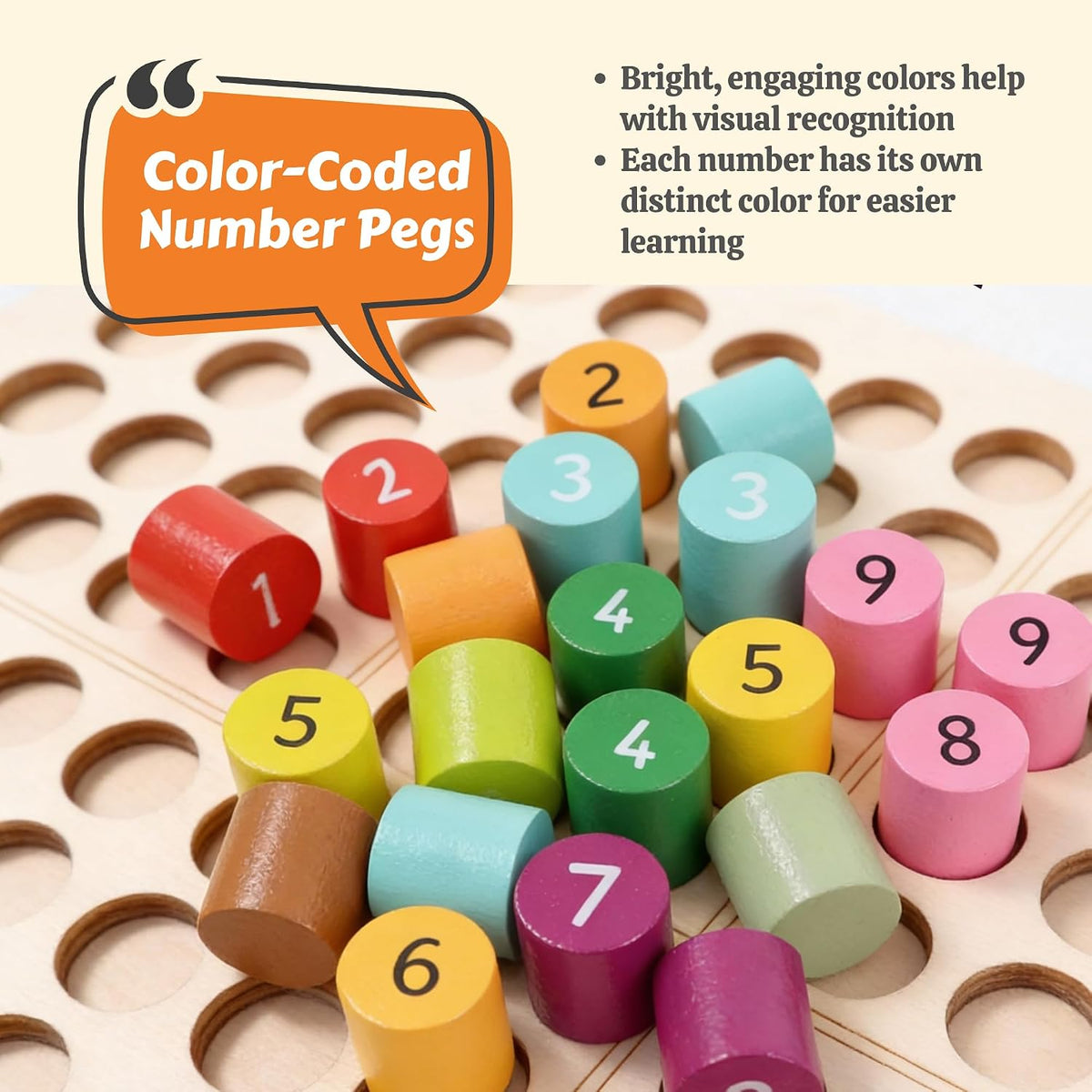 Wooden sudoku