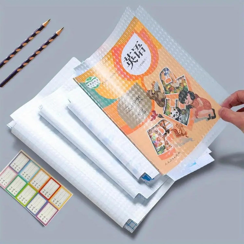 Self-Adhesive Book Cover [30 Pcs-3 Different size-10 Each]