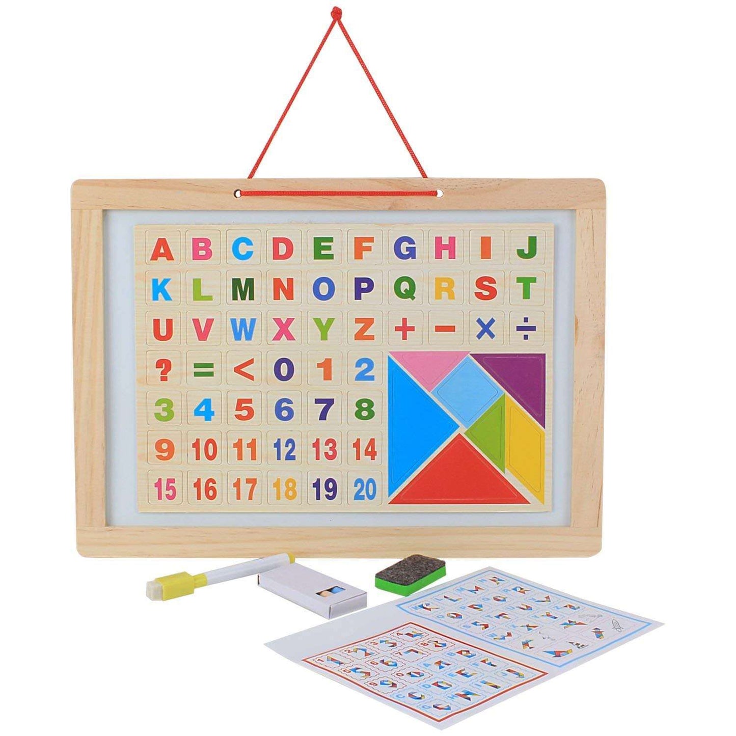 Magnetic  ABC 123 Writing Board - Small