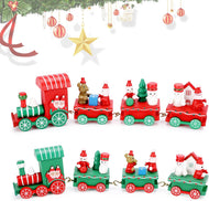 Wooden Christmas Train