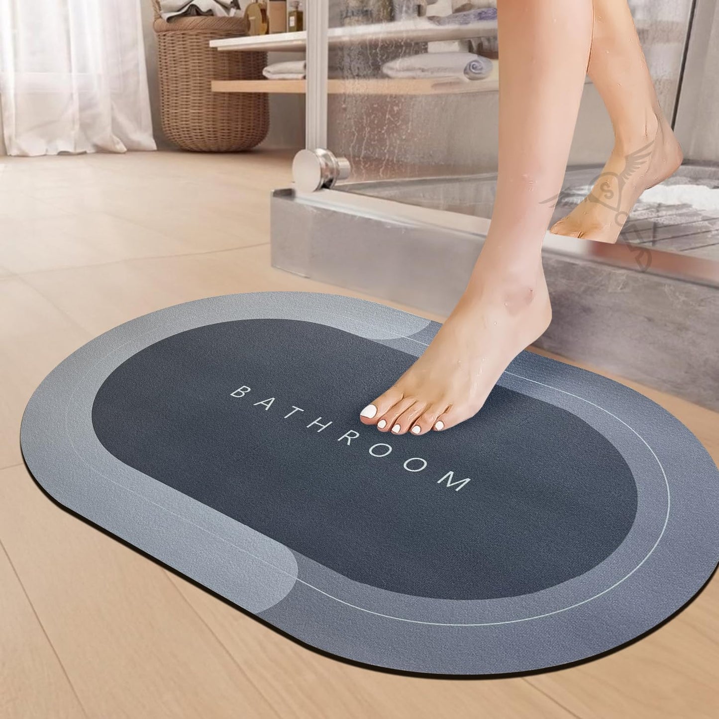 Bathroom Mat Anti Slip