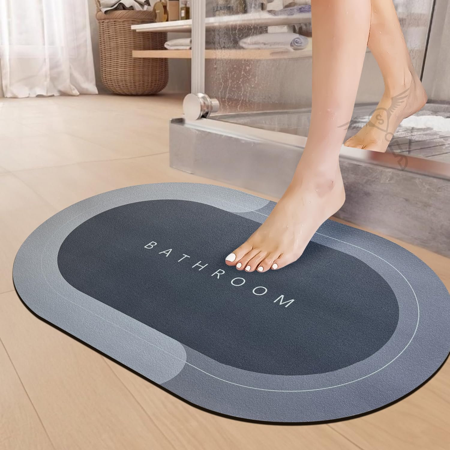 Bathroom Mat Anti Slip