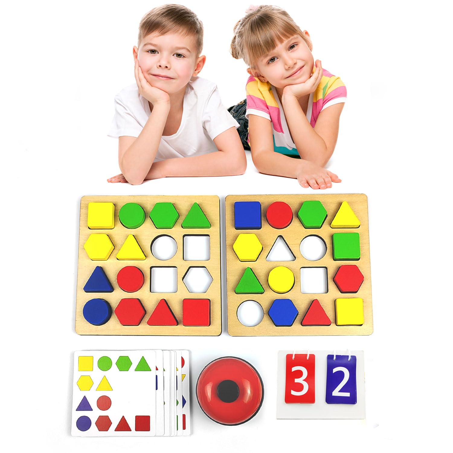 Shape And colour Matching battle game