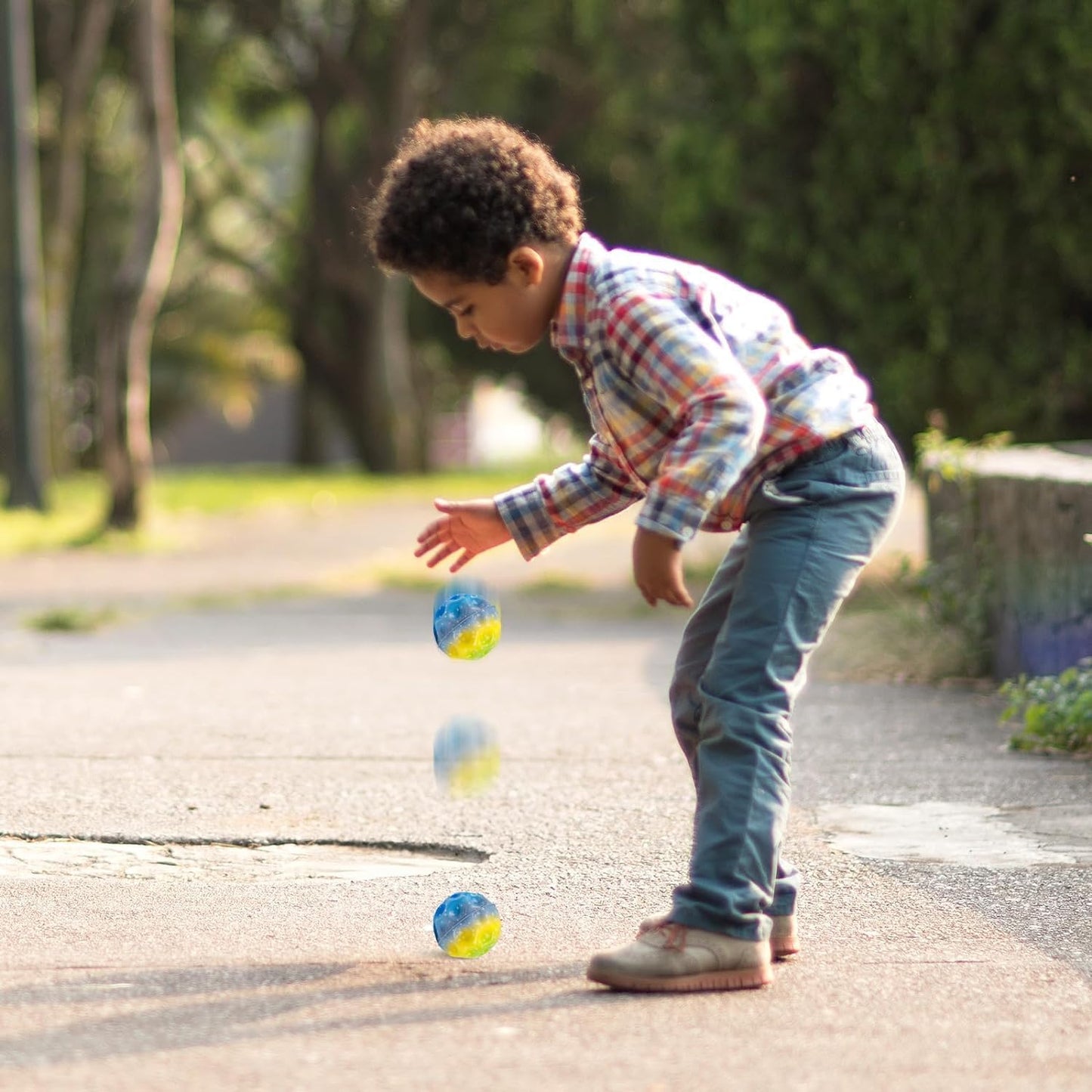 Bouncing Moon Ball 1pc