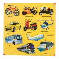 Vehicle Pin Board Puzzle