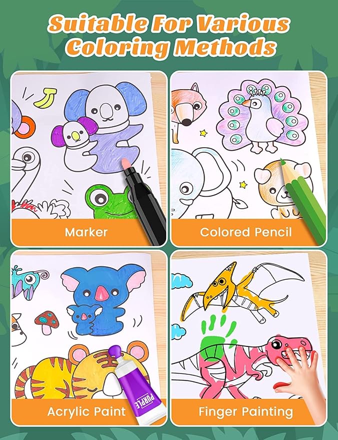 Drawing Roll, Coloring Paper Roll, 30 X 300 Cm (Different theme)