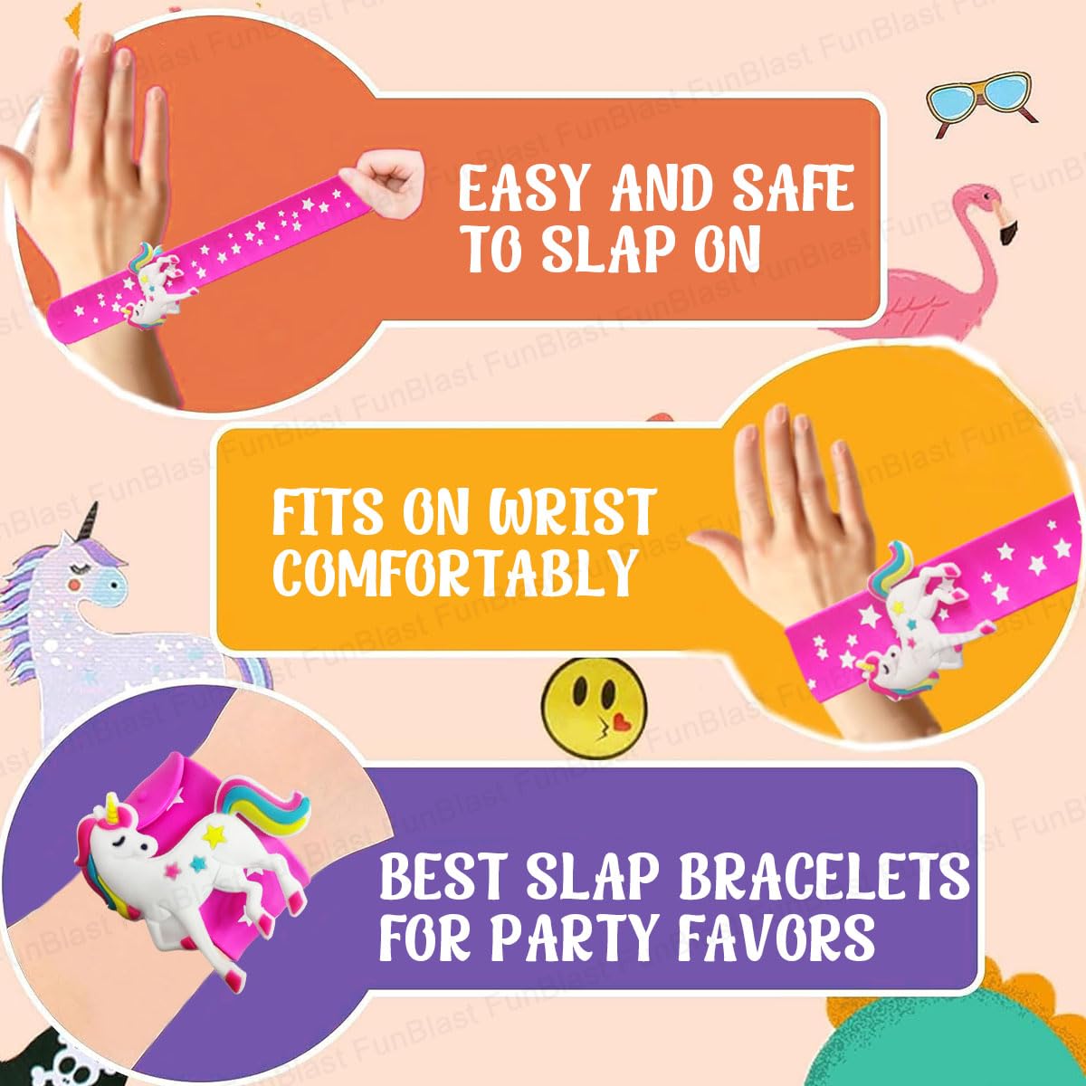 Kids Band Unicorn Design(Random Design)(1 pc)