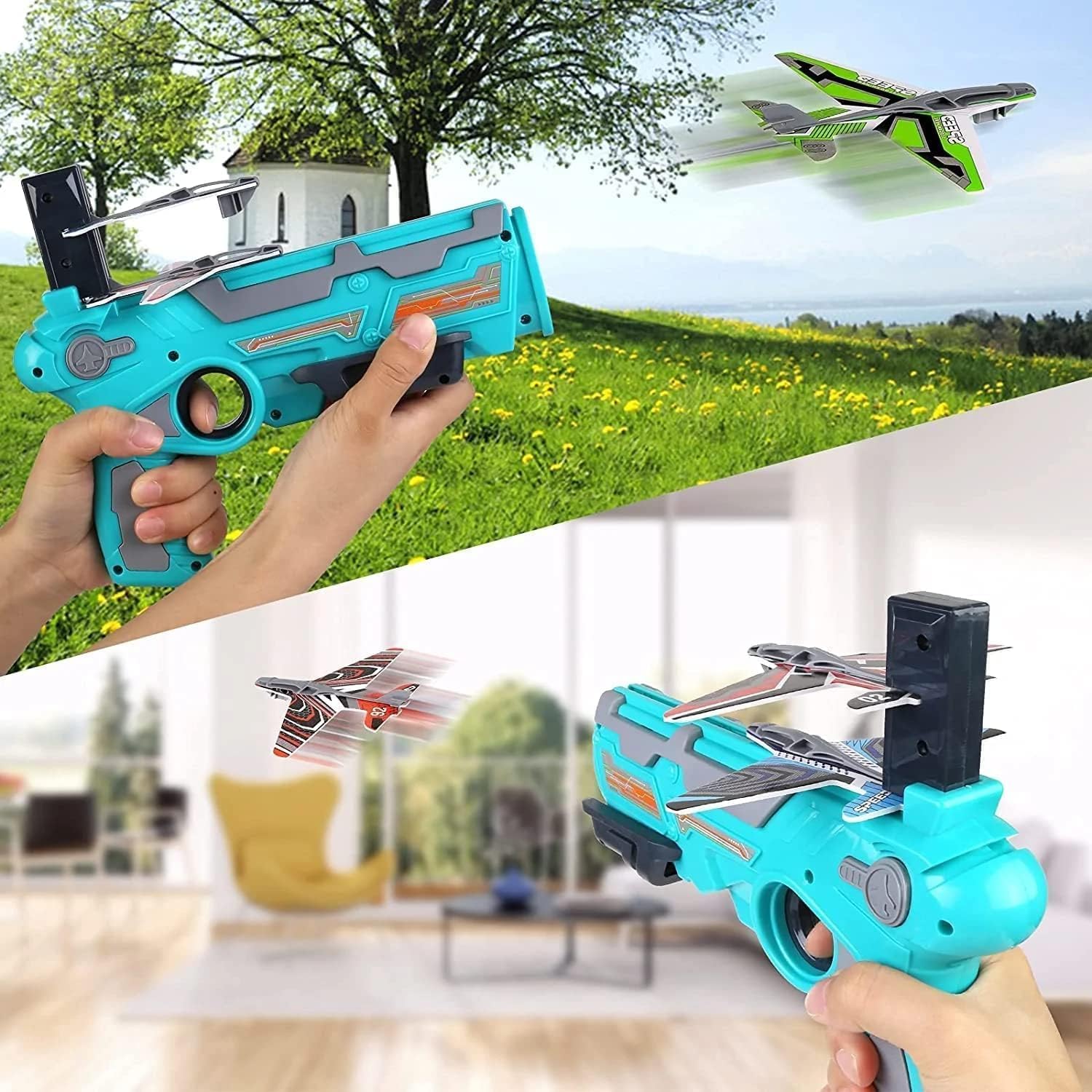 Airplane Launcher Gun Toy