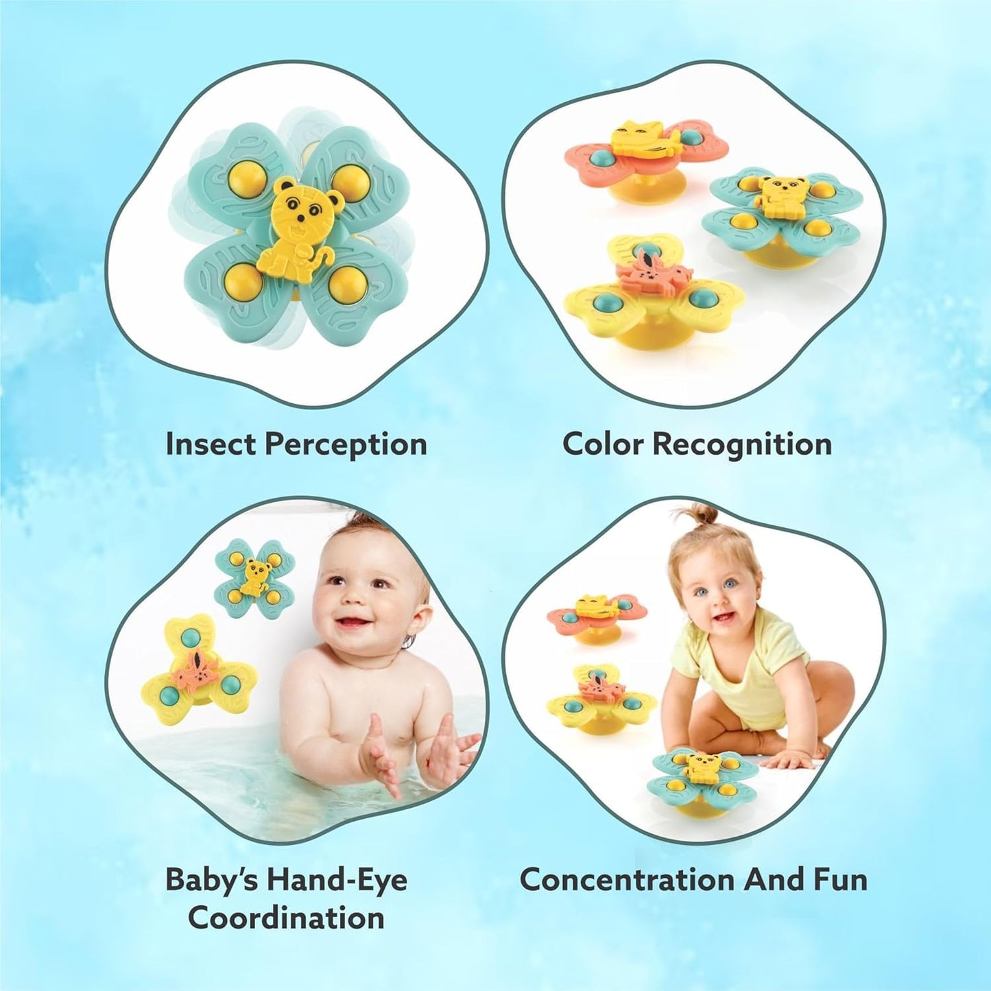 Spinning Sensory Toys for Toddlers