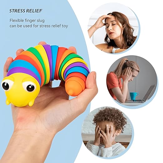 Caterpiller Push Toy Plastic(small)
