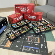 48 Piece Mini Pull Bag Cars With Container For Kids