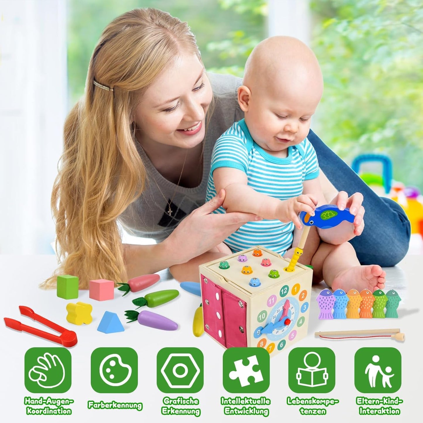 8 in 1 Montessori Toy