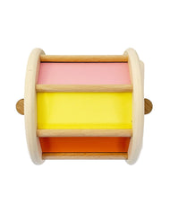 Wooden Rainbow Wheel Toy