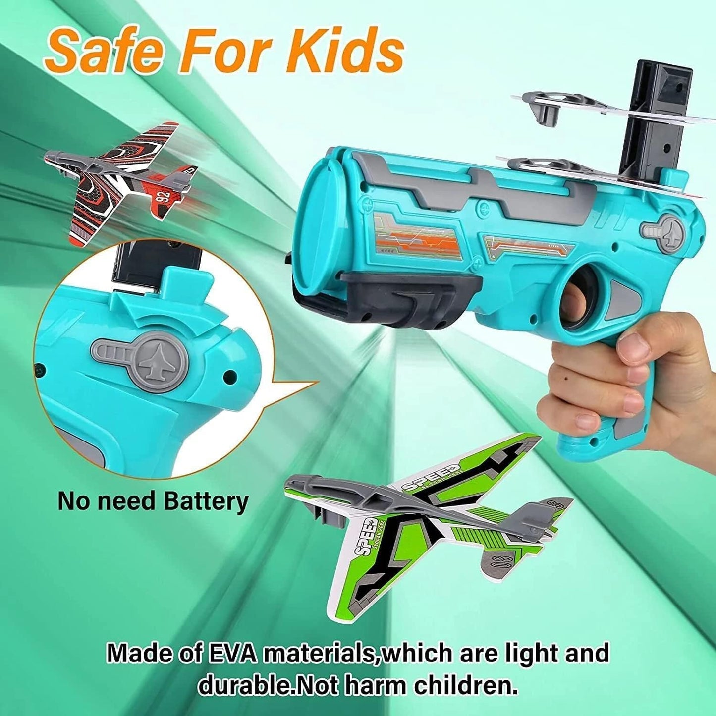 Airplane Launcher Gun Toy