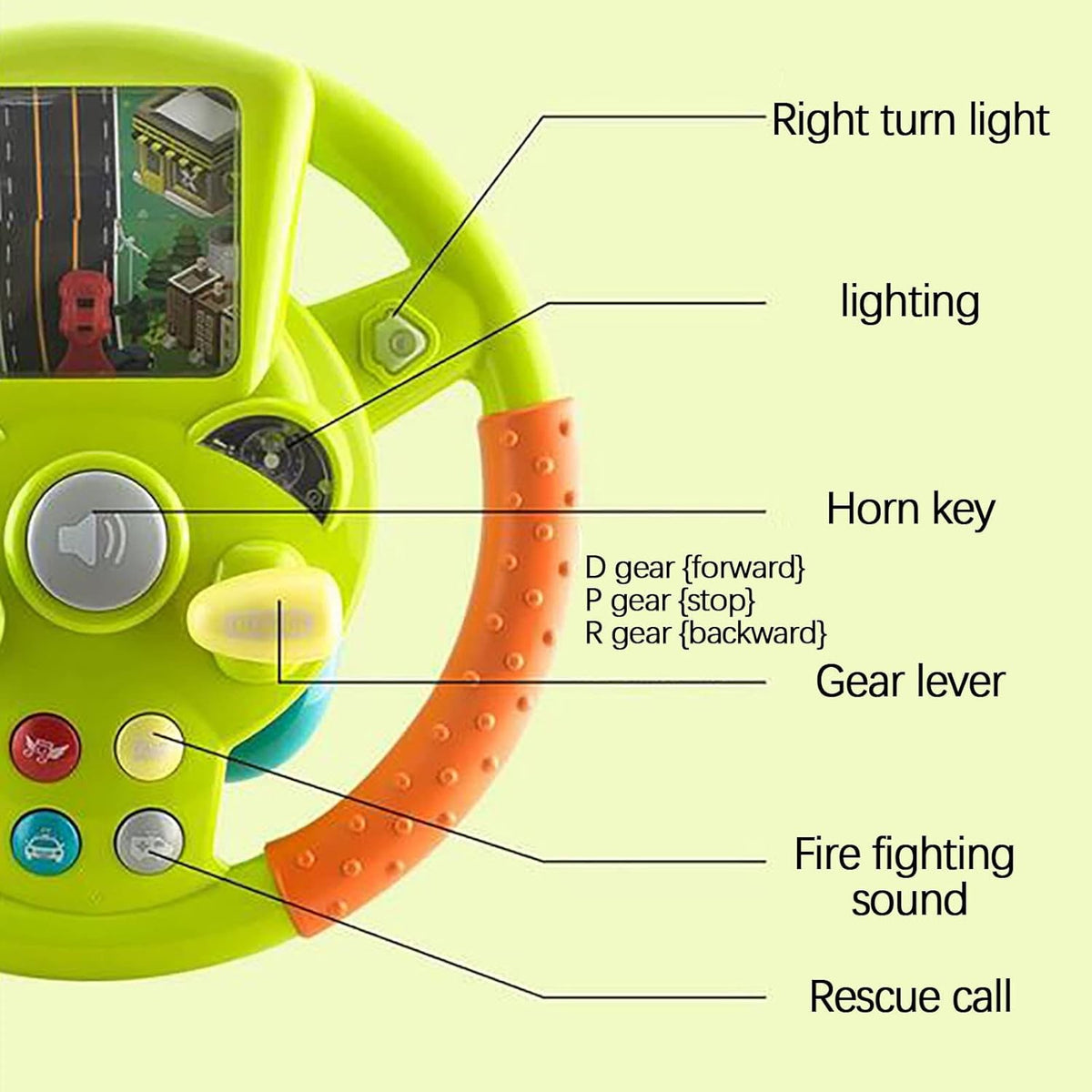Little Driver Steering Wheel Toy